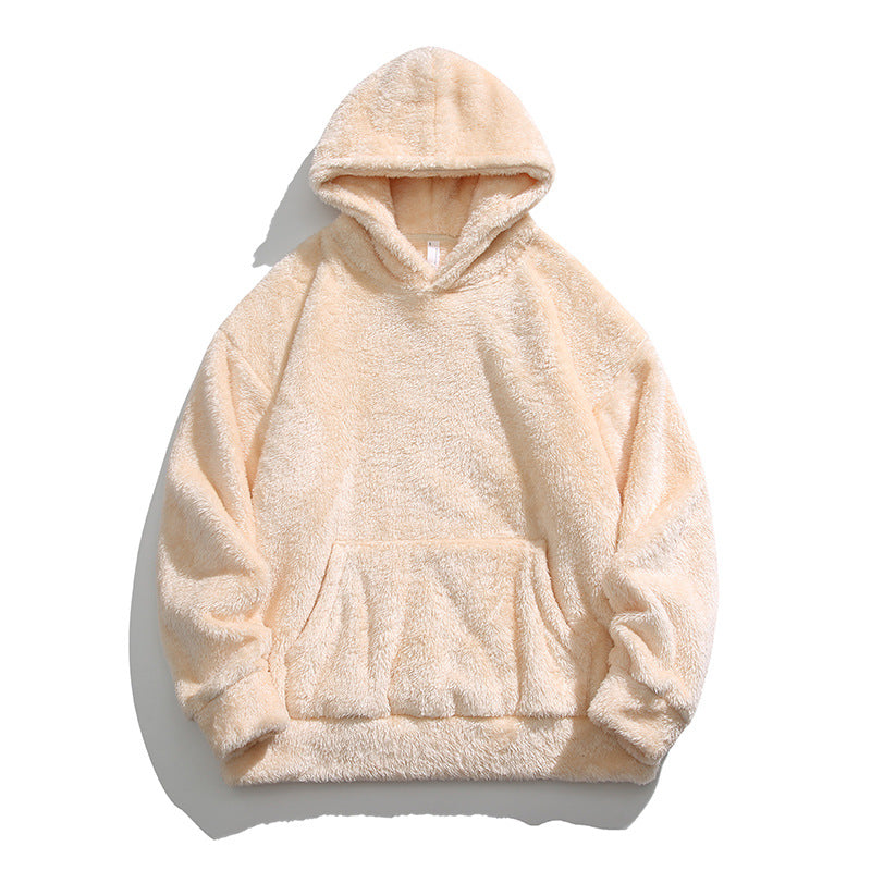 🍂 Seasonal Specials ❄️Men's Thickened Loose Fuzzy Hooded Sweatshirt