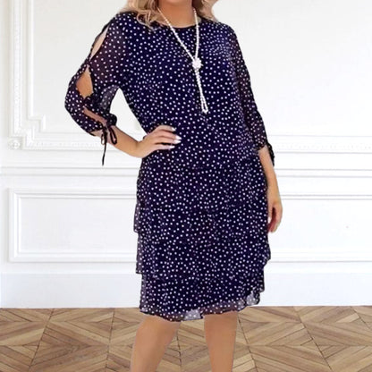 🌸Spring Specials💐 Women's Casual Printed Tiered Layered Swing Dress
