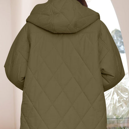 ❄️Winter Specials❄️Trendy Lightweight Hooded Quilted Jacket