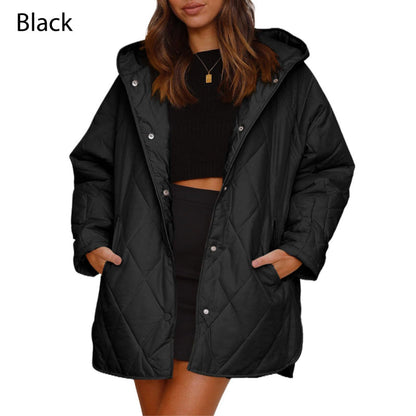 ❄️Winter Specials❄️Trendy Lightweight Hooded Quilted Jacket