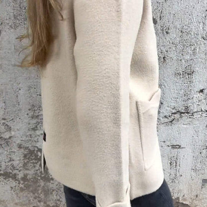 ❄️Winter Specials❄️Women's Knitted Zipper Coat With Pockets