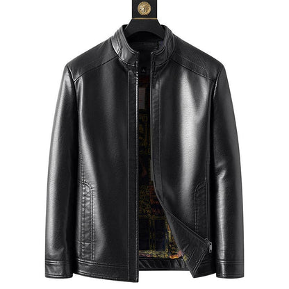 ❄️Winter Specials❄️ Men’s Warm Plush Lining Leather Jacket