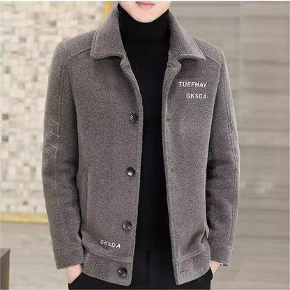 ❄️Winter Specials❄️Men's Classic Warm Up Button Jacket