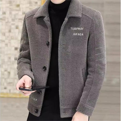 ❄️Winter Specials❄️Men's Classic Warm Up Button Jacket