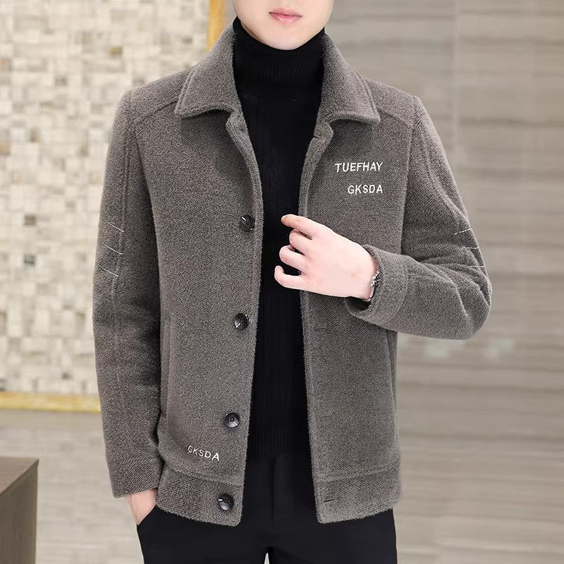 ❄️Winter Specials❄️Men's Classic Warm Up Button Jacket