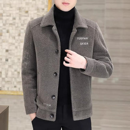 ❄️Winter Specials❄️Men's Classic Warm Up Button Jacket
