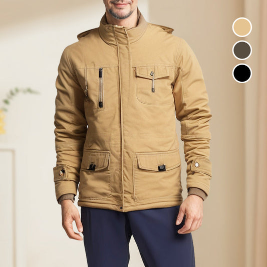 ❄️Winter Specials❄️Men’s Winter Cargo Jacket with Hood