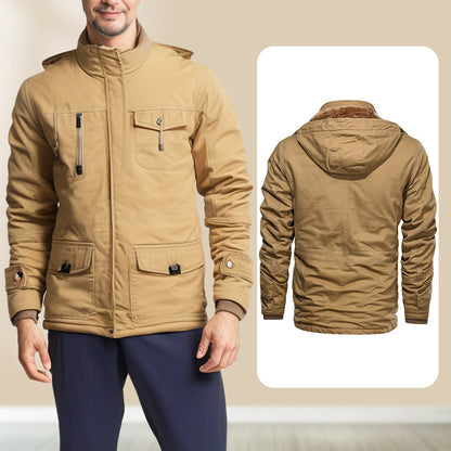 ❄️Winter Specials❄️Men’s Winter Cargo Jacket with Hood