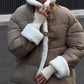 ❄️Winter Specials❄️Women's Thick Warm Splicing Short Jacket