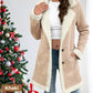 ❄️Winter-Specials❄️Women’s Mid-length Button-down Lapel Collar Coat with Sherpa Lining