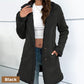 ❄️Winter-Specials❄️Women’s Mid-length Button-down Lapel Collar Coat with Sherpa Lining