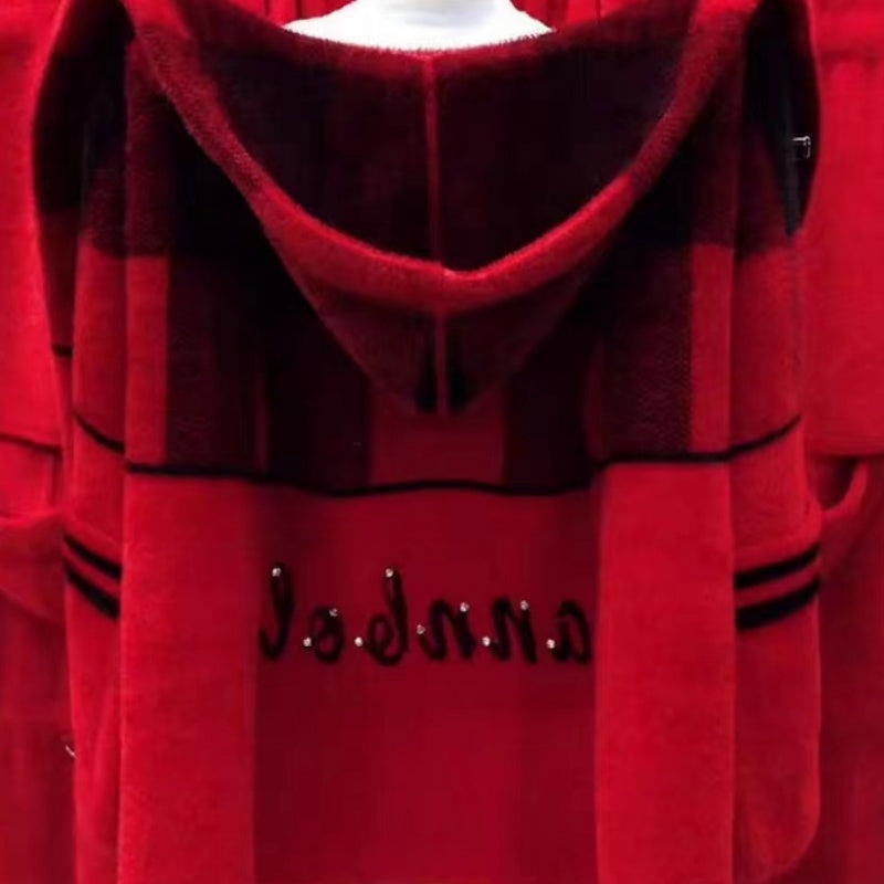 ❄️Winter Specials❄️Women's Thick Knitted Hooded Jacket with Relaxed Fit