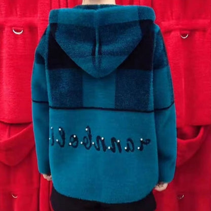 ❄️Winter Specials❄️Women's Thick Knitted Hooded Jacket with Relaxed Fit