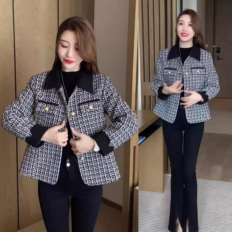 ❄️Winter Specials❄️ Fashionable and Elegant Short Tweed Jacket