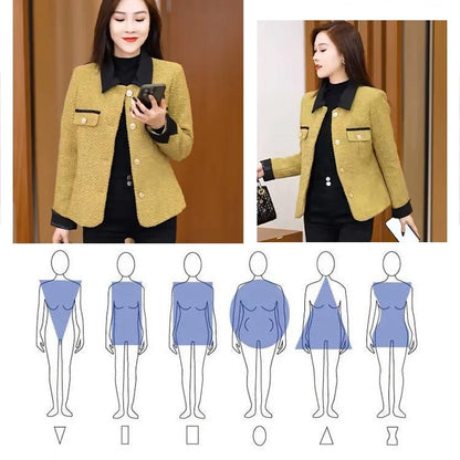 ❄️Winter Specials❄️ Fashionable and Elegant Short Tweed Jacket