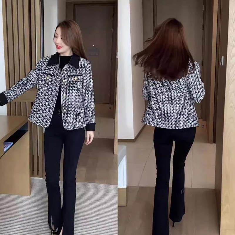 ❄️Winter Specials❄️ Fashionable and Elegant Short Tweed Jacket