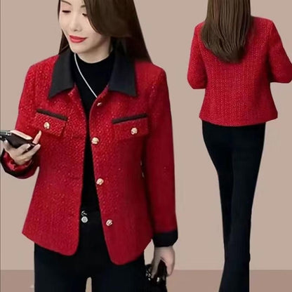 ❄️Winter Specials❄️ Fashionable and Elegant Short Tweed Jacket