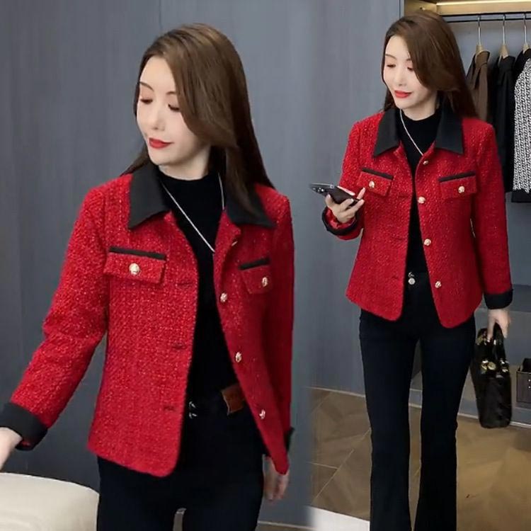 ❄️Winter Specials❄️ Fashionable and Elegant Short Tweed Jacket