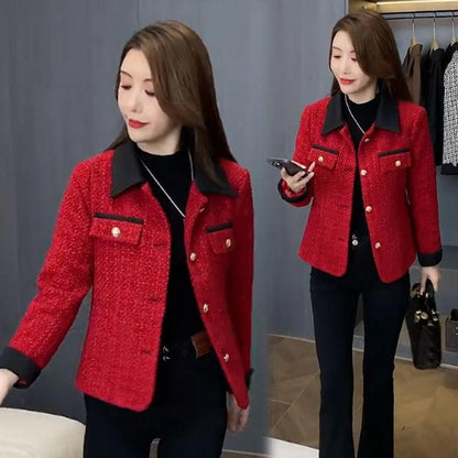 ❄️Winter Specials❄️ Fashionable and Elegant Short Tweed Jacket