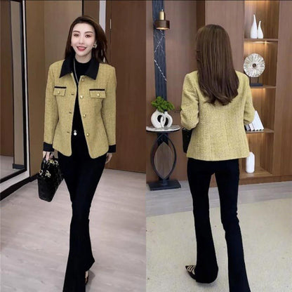 ❄️Winter Specials❄️ Fashionable and Elegant Short Tweed Jacket