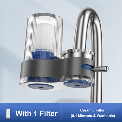 ⏳Time-limited Special💧Faucet Water Purifier with Adapters