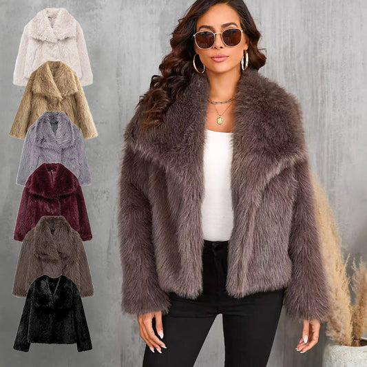 ❄️Winter Specials❄️Women's Fluffy Short Coat