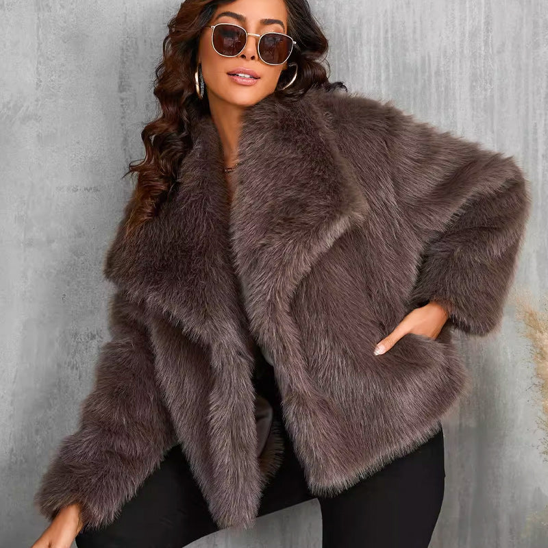 ❄️Winter Specials❄️Women's Fluffy Short Coat