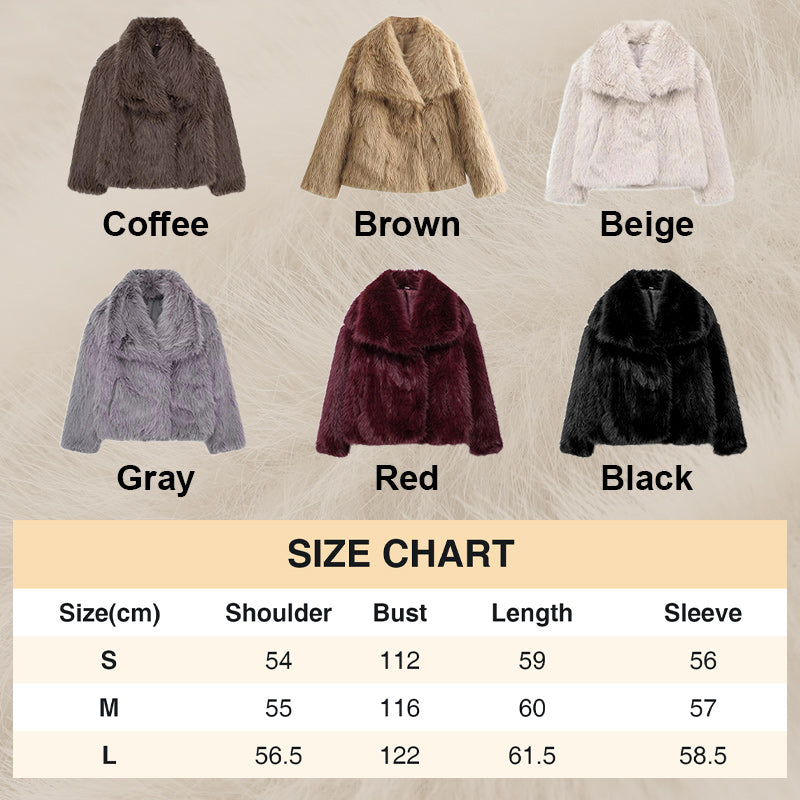 ❄️Winter Specials❄️Women's Fluffy Short Coat