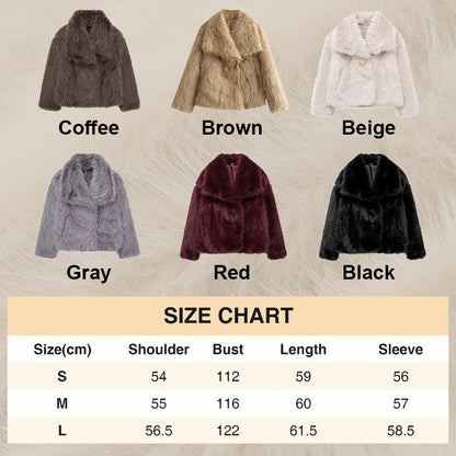 ❄️Winter Specials❄️Women's Fluffy Short Coat