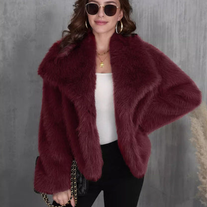 ❄️Winter Specials❄️Women's Fluffy Short Coat