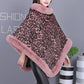 ❄️Winter-Specials❄️Women's Trendy Leopard Print Warm Cape Jacket