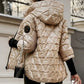 ❄️Winter-Specials❄️Women's Hooded Patchwork Cotton Jacket