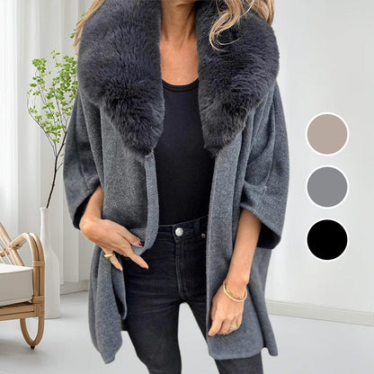 ❄️Winter-Specials❄️Women's Faux Fur Collar Coat