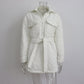 ❄️Winter-Specials❄️Women's Quilted Lightweight Insulation Jacket with Belt