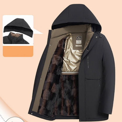 ❄️Winter Specials❄️ Men’s Winter Thermal Thick Hooded Parka Coat