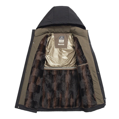 ❄️Winter Specials❄️ Men’s Winter Thermal Thick Hooded Parka Coat