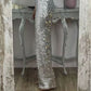 🎅Pre-Christmas Special🎄Women's High-Waist Sequin Slim Stretch Pants with Flared Legs