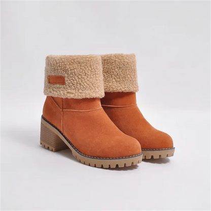 🎅Early Xmas Sales🎄Women’s Chunky Heel Winter Boots