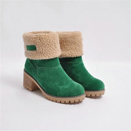 🎅Early Xmas Sales🎄Women’s Chunky Heel Winter Boots