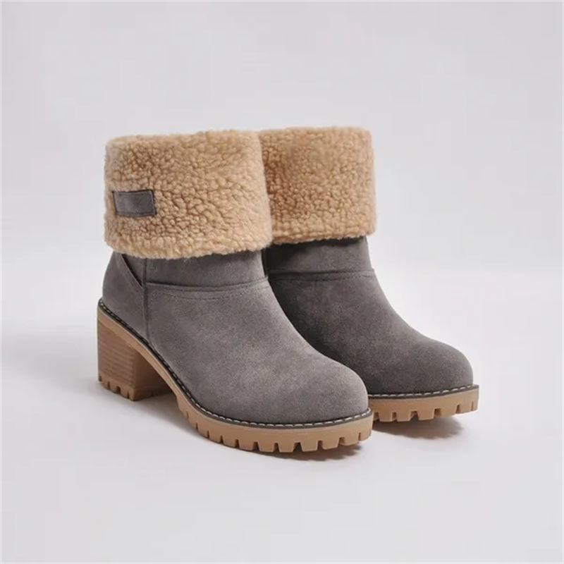 🎅Early Xmas Sales🎄Women’s Chunky Heel Winter Boots