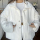 ❄️Winter-Specials❄️Women's Loose Plush Lapel Winter Coat