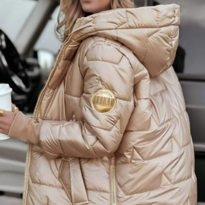 ❄️Winter Specials❄️ Women's Winter Warm Hooded Mid-Length Coats