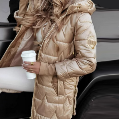 ❄️Winter Specials❄️ Women's Winter Warm Hooded Mid-Length Coats