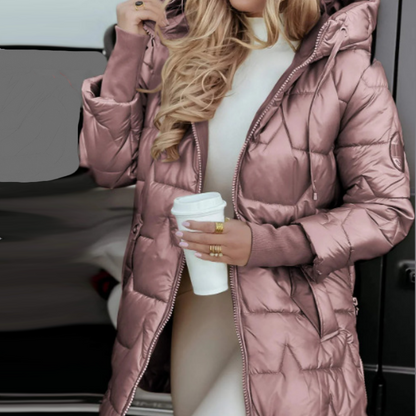 ❄️Winter Specials❄️ Women's Winter Warm Hooded Mid-Length Coats