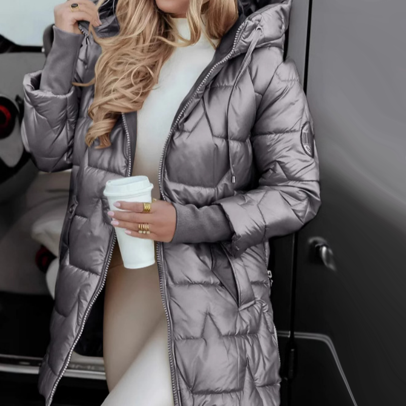 ❄️Winter Specials❄️ Women's Winter Warm Hooded Mid-Length Coats