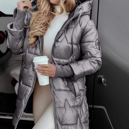 ❄️Winter Specials❄️ Women's Winter Warm Hooded Mid-Length Coats