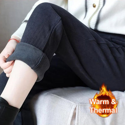 🔥2025 HOT SALE🔥 Women's High-waist Warm  Fleece-lined Pants