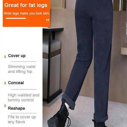 🔥2025 HOT SALE🔥 Women's High-waist Warm  Fleece-lined Pants
