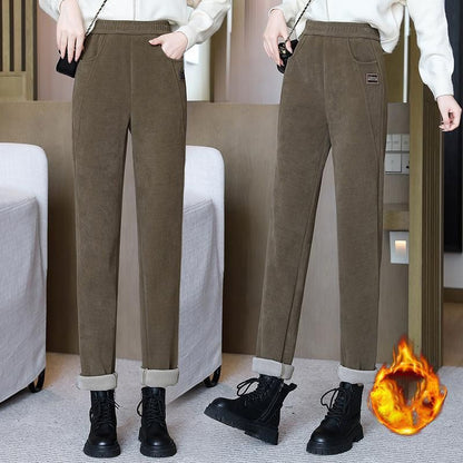 🔥2025 HOT SALE🔥 Women's High-waist Warm  Fleece-lined Pants