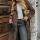 ❄️Winter Specials❄️ Women's Warm and Comfortable Waist-Tied Long Coat
